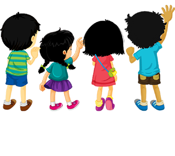 four children